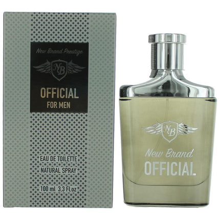 Official by New Brand, 3.3 oz Eau De Toilette Spray for Men ,