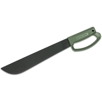 OKC Machete - Camp Plus OD Green Molded Plastic Handle Black Blade | 8510ODTC ,