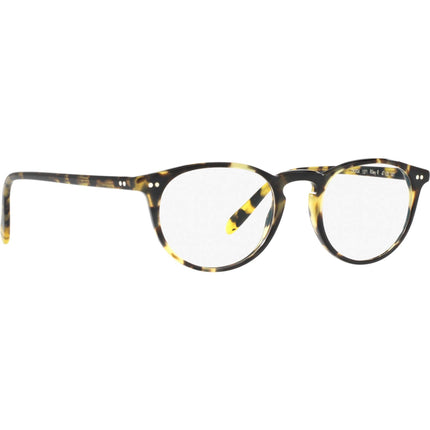 Oliver Peoples Men's Eyeglasses - Dark Tort Round Frame | OLIVER PEOPLES OV5004 1571 ,