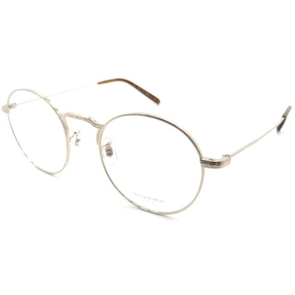 Oliver Peoples Men's Eyeglasses - White Gold Round Frame | OLIVER PEOPLES OV1282T 5292 ,