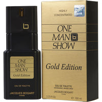 One Man Show Gold Edition by Jacques Bogart, 3.3 oz Eau De Toilette Spray for Men ,