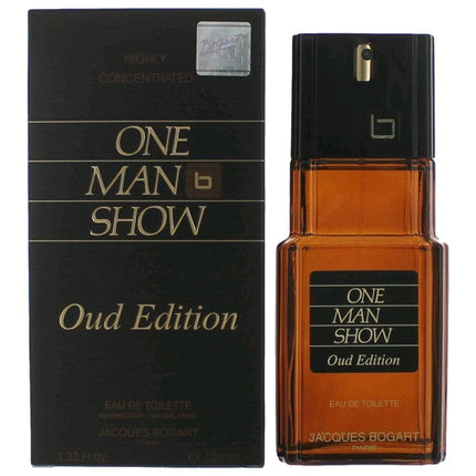 One Man Show Oud Edition by Jacques Bogart, 3.3 oz Eau De Toilette Spray for Men ,