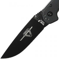 Ontario Knife Company Folding Knife - RAT II Black Blade Liner Lock Type | OKC8861 ,