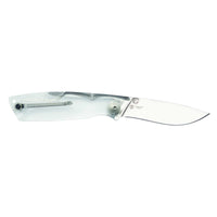 Ontario Knife Company Folding Knife - Wraith Ice Series Clear Handle | OKC8798CL ,
