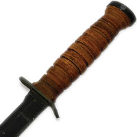 Ontario Knife Company Knife - Mark III Trench Fixed Brown Handle, 11.7 inch | OKC8155 ,