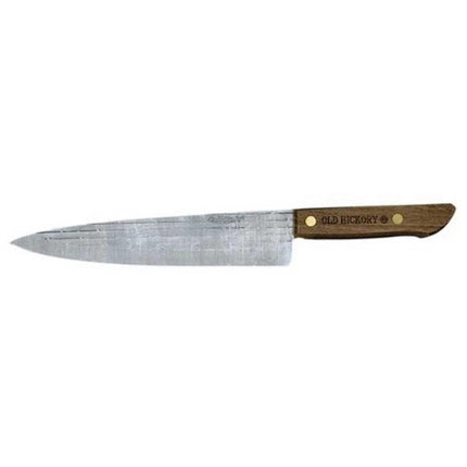 Ontario Knife Company Knife - Old Hickory Hardwood Handle Steel Blade Cook | OKC7045 ,