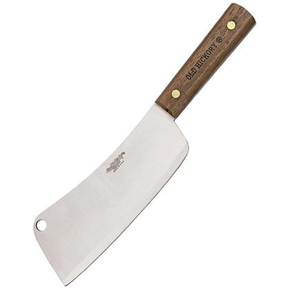 Ontario Knife Company Knife - Old Hickory Stainless Steel Blade Cleaver | OKC7060 ,