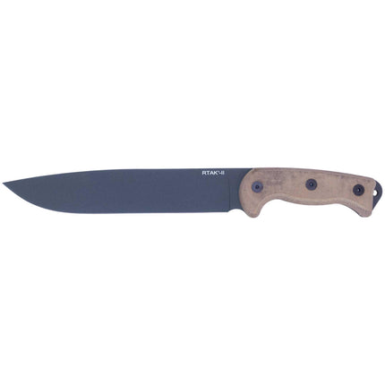 Ontario Knife Company Knife - RTAK II Drop Point Carbon Steel Fixed Blade | OKC8669 ,