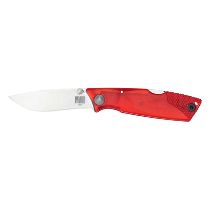 Ontario Knife Company Knife - Wraith Ice Series Fire Red Plastic Handle | OKC8798RD ,