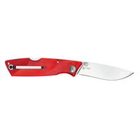 Ontario Knife Company Knife - Wraith Ice Series Fire Red Plastic Handle | OKC8798RD ,