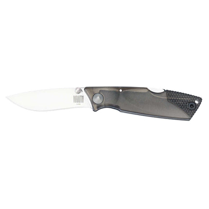 Ontario Knife Company Knife - Wraith Ice Series Smoke Plastic Handle | OKC8798SMK ,