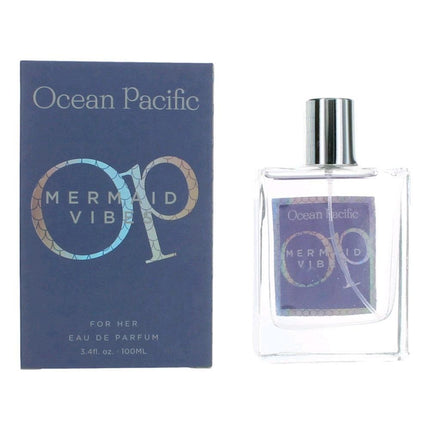 OP Mermaid Vibes by Ocean Pacific, 3.4 oz Eau De Parfum Spray for Women ,