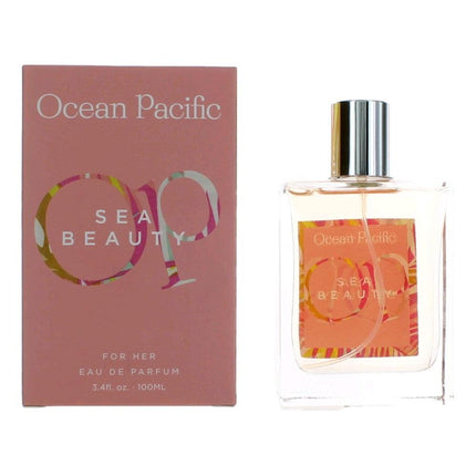 OP Sea Beauty by Ocean Pacific, 3.4 oz Eau De Parfum Spray for Women ,