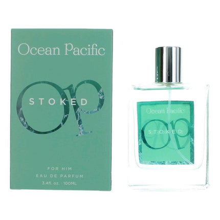OP Stoked by Ocean Pacific, 3.4 oz Eau De Toilette Spray for Men ,