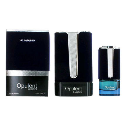 Opulent Sapphire by Al Haramain, 3.4 oz Eau De Parfum Spray for Unisex ,
