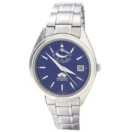 Orient CFD00001D Men's Blue Face Stainless Steel Automatic Watch with Power Reserve ,