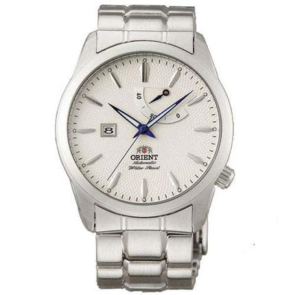 Orient FD0E001W Men's Millenium Automatic White Dial Stainless Steel Power Reserve Watch ,