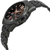 Orient Men's Automatic Watch - Elegant Black Dial Steel Bracelet Date | FET0X001B0 ,
