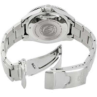 Orient Men's Automatic Watch - Kanno Black Dial Silver Tone Bracelet | RA-AA0912B19B ,