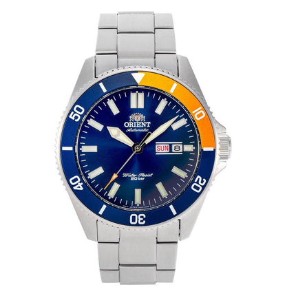 Orient Men's Automatic Watch - Kanno Dive Blue Dial Steel Bracelet | RA-AA0913L19B ,