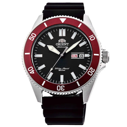 Orient Men's Automatic Watch - Kanno Power Reserve Black Strap Dive | RA-AA0011B19A/B ,