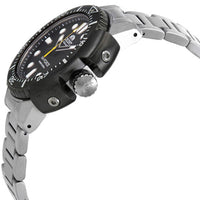 Orient Men's Automatic Watch - M-Force Dive Black Dial SS Bracelet | RA-AC0L01B00B ,