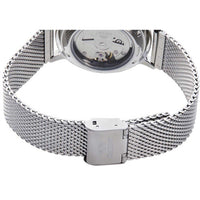 Orient Men's Automatic Watch - Maestro White Dial Mesh Bracelet | RA-AC0E07S10A ,