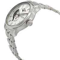 Orient Men's Automatic Watch - Silver Open Heart Dial Steel Bracelet | RE-AV0B01S00B ,