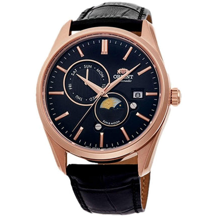 Orient Men's Automatic Watch - Sun and Moon Version 5 Black Strap | RA-AK0304B10A ,