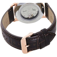 Orient Men's Automatic Watch - Symphony III Black Dial Brown Strap | RA-AC0F03B10A ,