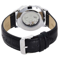 Orient Men's Automatic Watch - Symphony III Black Dial Leather Strap | RA-AC0F05B10A ,