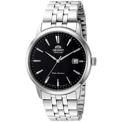 Orient Men's Automatic Watch - Symphony III Black Dial Steel Bracelet | RA-AC0F01B10A ,