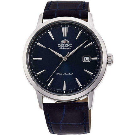 Orient Men's Automatic Watch - Symphony III Blue Dial Leather Strap | RA-AC0F06L10A ,