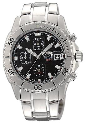 Orient Men's Quartz Chronograph Watch CTD0B001B ,
