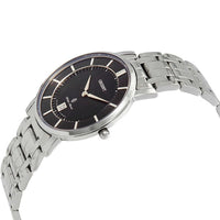 Orient Men's Quartz Watch - Classic Black Dial Stainless Steel Bracelet | FGW01005B0 ,