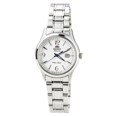 Orient NR1Q005W Women's Charlene White Dial Stainless Steel Automatic Watch