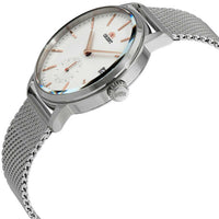 Orient Unisex Quartz Watch - White Dial Stainless Steel Bracelet | RA-SP0007S10A ,