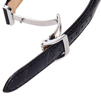 Orient Women's Watch - Sun and Moon White Dial Black Leather Strap | RA-KA0006S10A ,