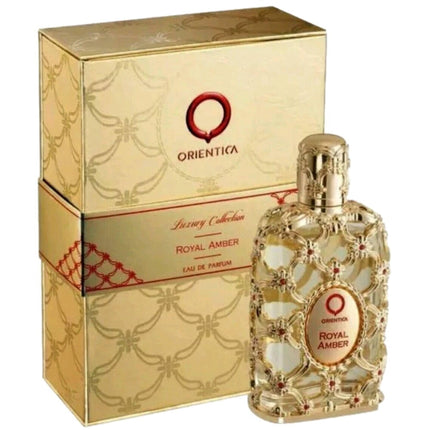 Orientica Unisex Eau De Parfum Spray - Luxury Collection Royal Amber, 2.7 oz ,