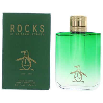 Original Penguin Rocks by Munsingwear, 3.4 oz Eau De Toilette Spray for Men ,