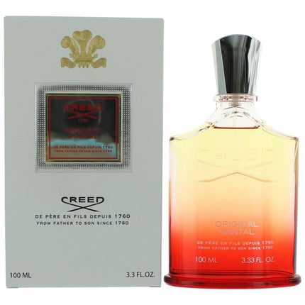 Original Santal by Creed, 3.3 oz Millesime Eau De Parfum Spray for Unisex ,