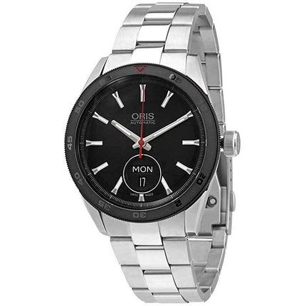 Oris Men's Automatic Watch - Artix GT Black Dial Steel Bracelet | 01 735 7662 4424MB ,