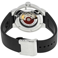 Oris Men's Automatic Watch - TT1 Day-Date Black Dial Rubber Strap | 01 735 7752 4154RS ,