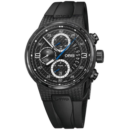 Oris Men's Automatic Watch - Williams FW41 Chrono Black Strap | 01 774 7725 8794RS ,