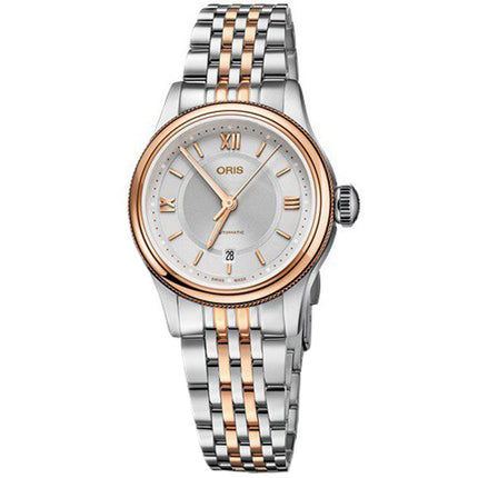 Oris Women's Automatic Watch - Classic Date Two Tone Bracelet | 01 561 7718 4371MB ,
