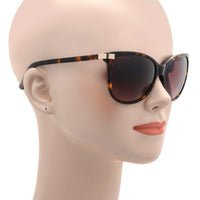 Oscar De La Renta Acetate Tortoise Shell Brown Cat Eye Sunglasses SSC5169CE-215 ,