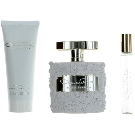 Oscar De La Renta Women's 3 Piece Gift Set - Bella Blanca ,