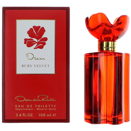 Oscar De La Renta Women's Eau De Toilette Spray - Oscar Ruby Velvet, 3.4 oz ,