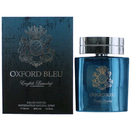 Oxford Bleu by English Laundry, 3.4 oz Eau De Parfum Spray for Men ,