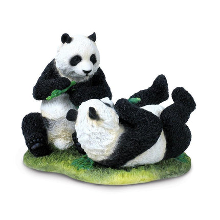 Pandas Playing Sculpture ,